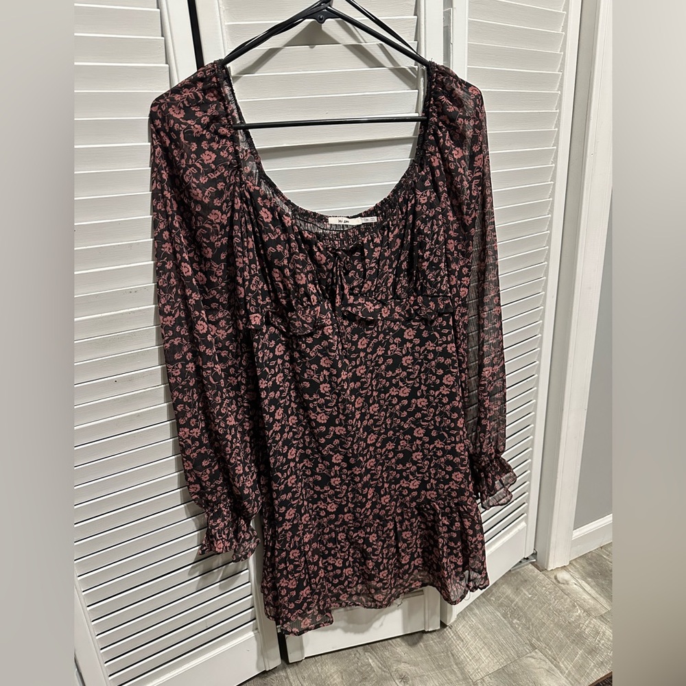 Black and pink Dress